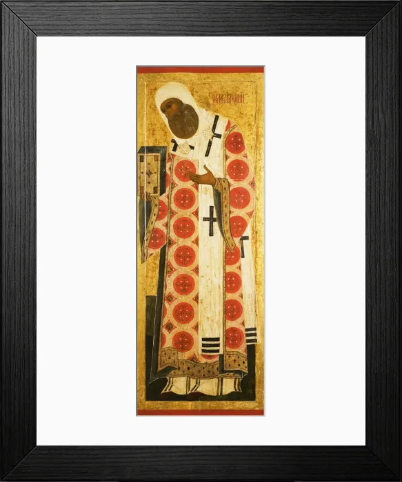 Framed Print : Saint Peter, Metropolitan of Moscow, Mid of 16th cen Artist: Russian icon Framed Print : Saint Peter, Metropolitan of Moscow, Mid of 16th cen Artist: Russian icon
