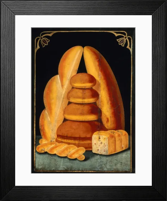 Framed Print : A Bakery Signboard, Early 20th cen Artist: Anonymous Framed Print : A Bakery Signboard, Early 20th cen Artist: Anonymous