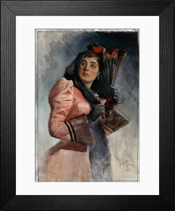 Framed Print : Carmen, 1892. Artist: Bakst, Leon (1866-1924) Framed Print : Carmen, 1892. Artist: Bakst, Leon (1866-1924)