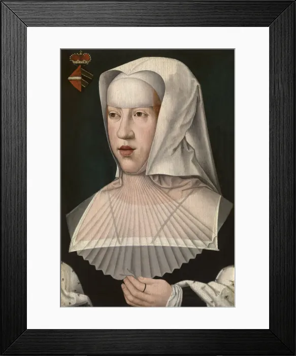 Framed Print : Portrait of Margaret of Austria (1480-1530), Early16th cen Artist: Orley, Bernaert, van (1488-1541) Framed Print : Portrait of Margaret of Austria (1480-1530), Early16th cen Artist: Orley, Bernaert, van (1488-1541)