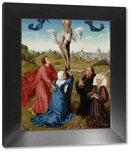 The Crucifixion (The Crucifixion Triptych), c. 1440. Artist: Weyden, Rogier, van der (ca. 1399-1464)