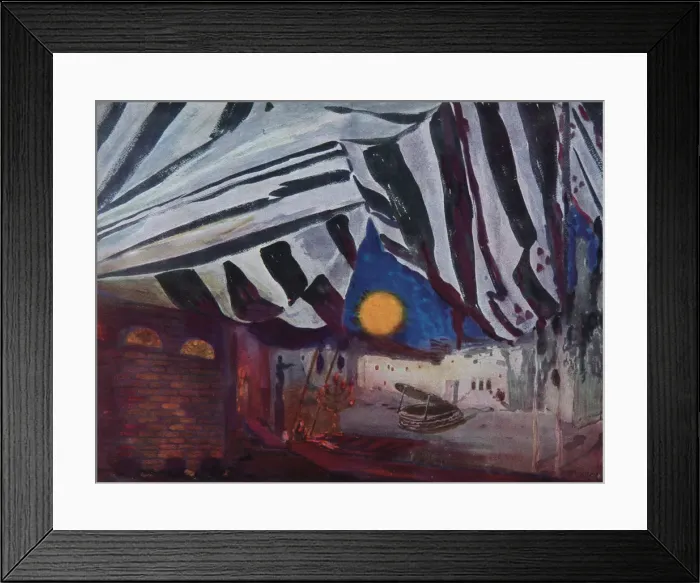 Framed Print : Stage design for the play Salome by O. Wilde, 1912. Artist: Bakst, Leon (1866-1924) Framed Print : Stage design for the play Salome by O. Wilde, 1912. Artist: Bakst, Leon (1866-1924)