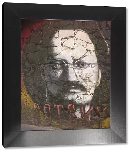 Graffiti of Leon Trotsky. Artist: Anonymous