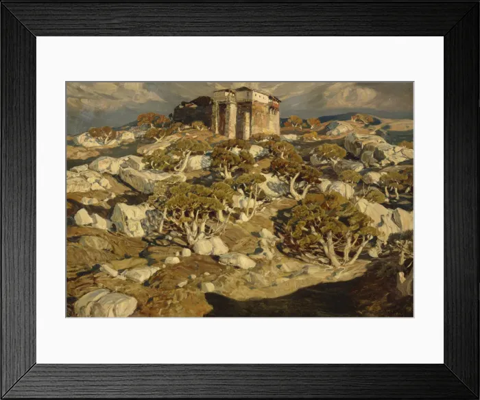 Framed Print : The ancient Crimea, 1903. Artist: Bogayevsky, Konstantin Fyodorovich (1872-1943) Framed Print : The ancient Crimea, 1903. Artist: Bogayevsky, Konstantin Fyodorovich (1872-1943)