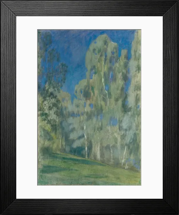 Framed Print : Birches at Midday, 1903. Artist: Borisov-Musatov, Viktor Elpidiforovich (1870-1905) Framed Print : Birches at Midday, 1903. Artist: Borisov-Musatov, Viktor Elpidiforovich (1870-1905)