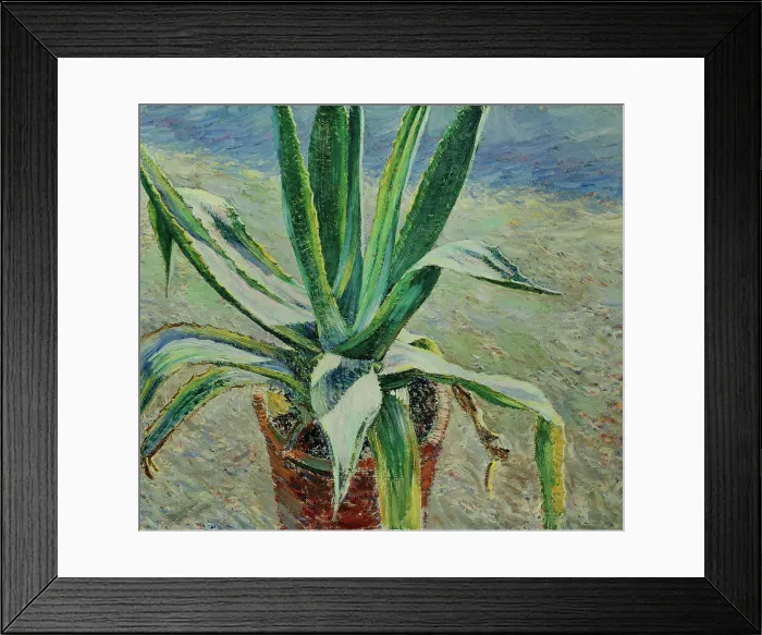 Framed Print : Agave, 1891. Artist: Borisov-Musatov, Viktor Elpidiforovich (1870-1905) Framed Print : Agave, 1891. Artist: Borisov-Musatov, Viktor Elpidiforovich (1870-1905)