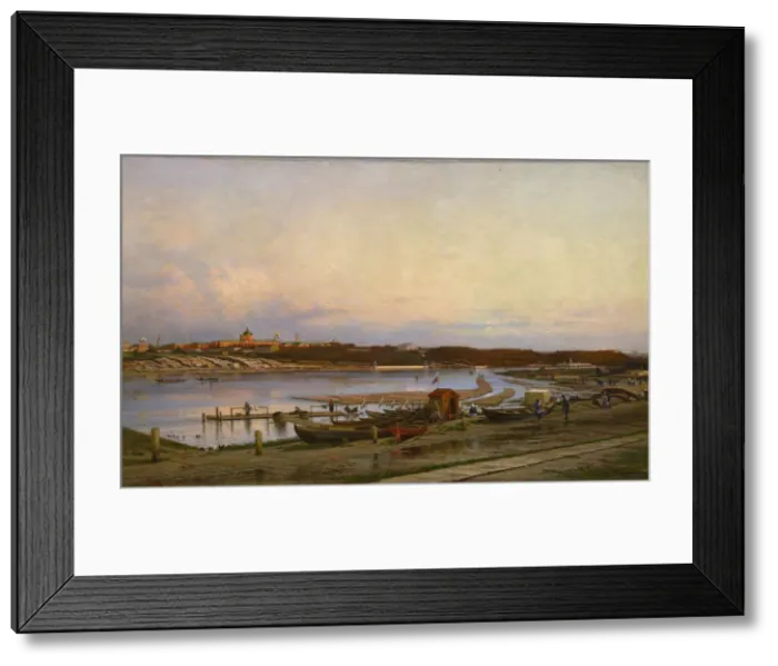 Framed Print : The Golitsyn Hospital in Moscow, 1880. Artist: Bogolyubov, Alexei Petrovich (1824-1896) Framed Print : The Golitsyn Hospital in Moscow, 1880. Artist: Bogolyubov, Alexei Petrovich (1824-1896)
