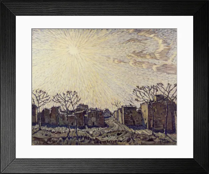 Framed Print : The Sun, 1906. Artist: Bogayevsky, Konstantin Fyodorovich (1872-1943) Framed Print : The Sun, 1906. Artist: Bogayevsky, Konstantin Fyodorovich (1872-1943)