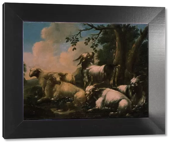 Repose of Herd. Artist: Roos, Philipp Peter (1651-1705)