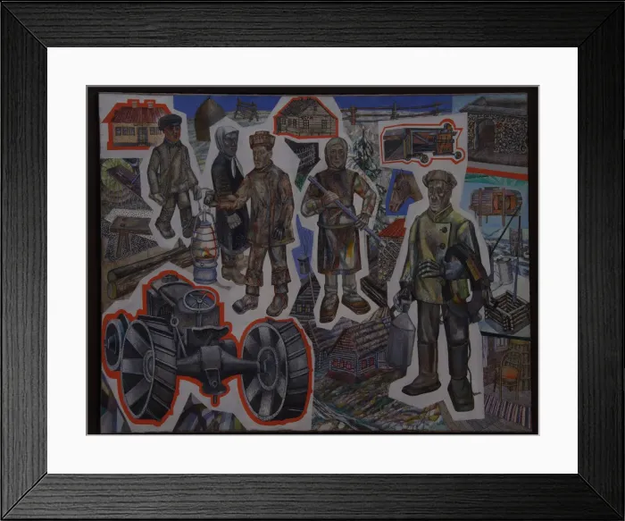 Framed Print : New Life, 1932. Artist: Evgrafov, Nikolay Ivanovich (1904-1941) Framed Print : New Life, 1932. Artist: Evgrafov, Nikolay Ivanovich (1904-1941)