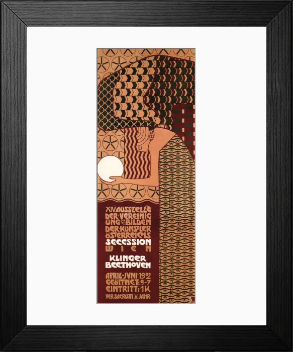 Framed Print : Poster for the Vienna Secession Exhibition, 1902. Artist: Moser, Koloman (1868-1918) Framed Print : Poster for the Vienna Secession Exhibition, 1902. Artist: Moser, Koloman (1868-1918)