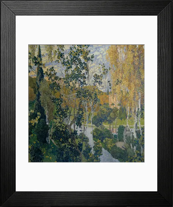 Framed Print : Landscape. Artist: Golovin, Alexander Yakovlevich (1863-1930) Framed Print : Landscape. Artist: Golovin, Alexander Yakovlevich (1863-1930)