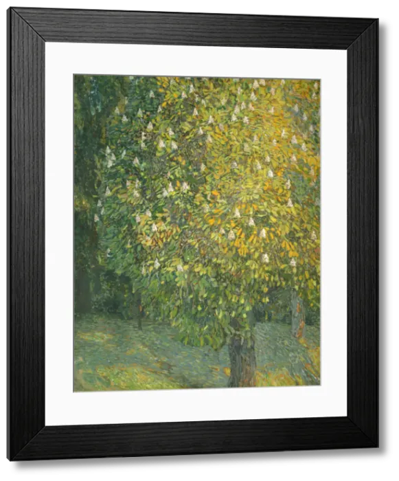 Framed Print : Blooming Chestnut Tree. Artist: Golovin, Alexander Yakovlevich (1863-1930) Framed Print : Blooming Chestnut Tree. Artist: Golovin, Alexander Yakovlevich (1863-1930)