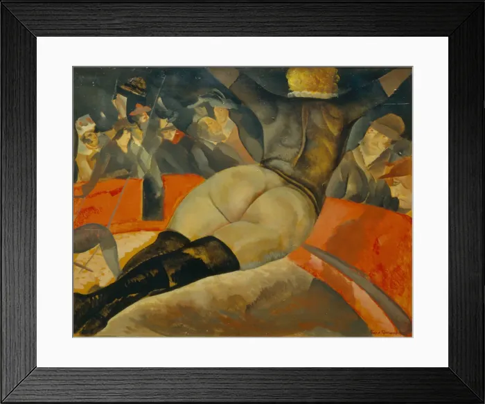 Framed Print : In the circus, c. 1908. Artist: Grigoriev, Boris Dmitryevich (1886-1939) Framed Print : In the circus, c. 1908. Artist: Grigoriev, Boris Dmitryevich (1886-1939)