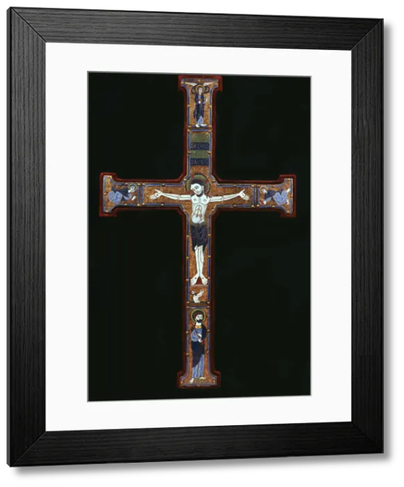 Framed Print : Cross, 1175-1199. Artist: Anonymous master Framed Print : Cross, 1175-1199. Artist: Anonymous master