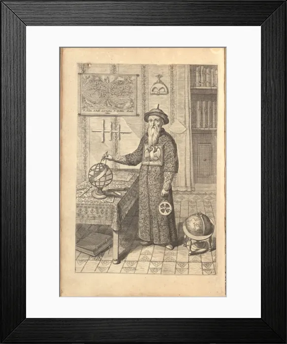 Framed Print : Johann Adam Schall von Bell. (From Athanasius Kirchers China Illustrata), 1667. Artist: Kircher, Athanasius (1602-1680) Framed Print : Johann Adam Schall von Bell. (From Athanasius Kirchers China Illustrata), 1667. Artist: Kircher, Athanasius (1602-1680)