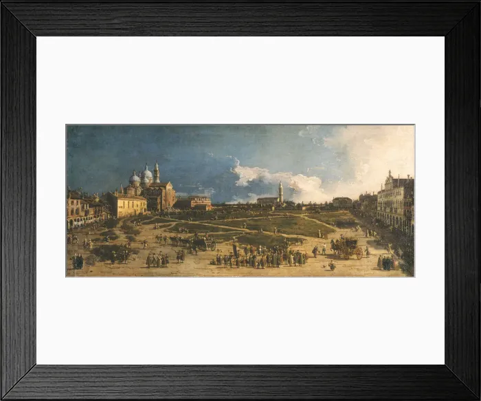 Framed Print : Pra della Valle in Padua, 1740s. Artist: Canaletto (1697-1768) Framed Print : Pra della Valle in Padua, 1740s. Artist: Canaletto (1697-1768)