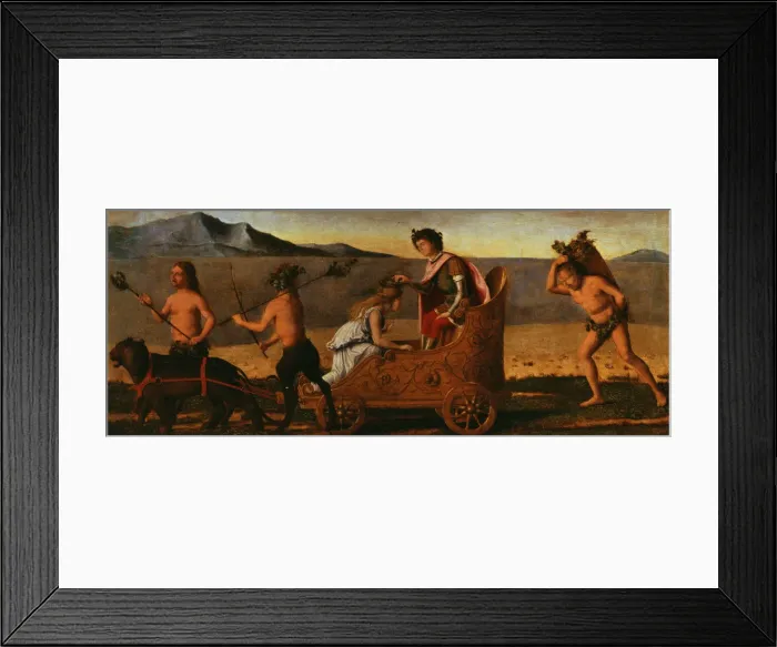 Framed Print : Wedding of Bacchus and Ariadne, 1505. Artist: Cima da Conegliano, Giovanni Battista (ca. 1459-1517) Framed Print : Wedding of Bacchus and Ariadne, 1505. Artist: Cima da Conegliano, Giovanni Battista (ca. 1459-1517)