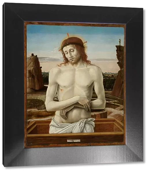 The Man of Sorrows, 1460-1469. Artist: Bellini, Giovanni (1430-1516)