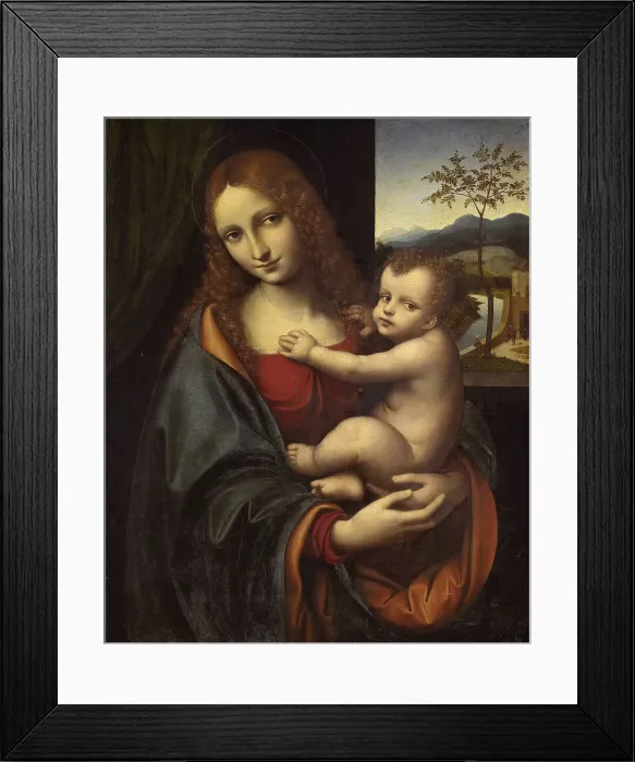 Framed Print : Virgin and Child, 1510-1525. Artist: Giampietrino (1 Half of 16th cen. ) Framed Print : Virgin and Child, 1510-1525. Artist: Giampietrino (1 Half of 16th cen. )