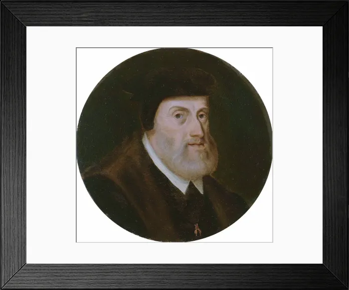 Framed Print : Portrait of the Emperor Charles V (1500-1558), c. 1550. Artist: Anonymous Framed Print : Portrait of the Emperor Charles V (1500-1558), c. 1550. Artist: Anonymous