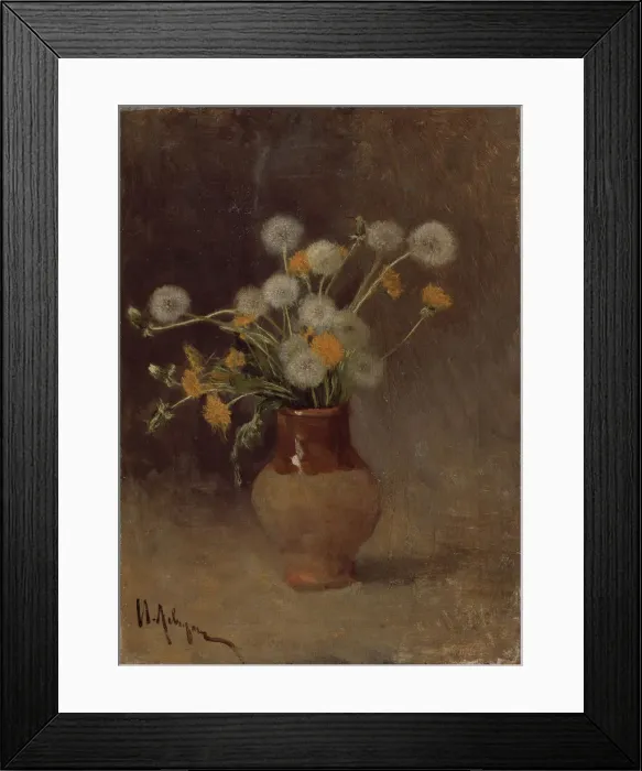 Framed Print : Dandelions, 1889. Artist: Levitan, Isaak Ilyich (1860-1900) Framed Print : Dandelions, 1889. Artist: Levitan, Isaak Ilyich (1860-1900)