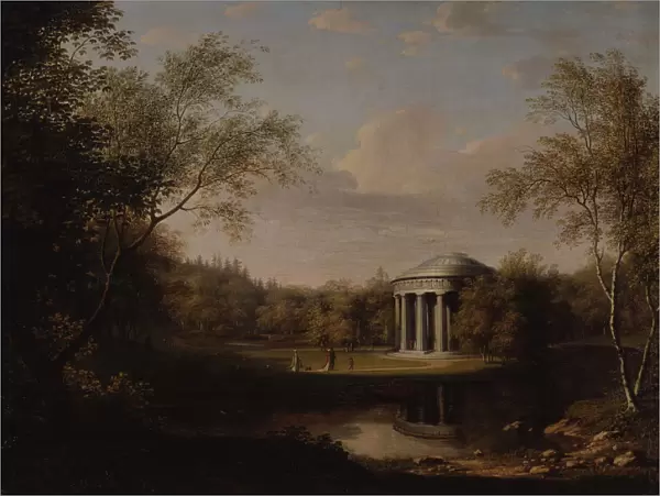 View of the Friendship Temple in Pavlovsk, c. 1800. Artist: Kugelgen, Carl Ferdinand, von (1772-1832)