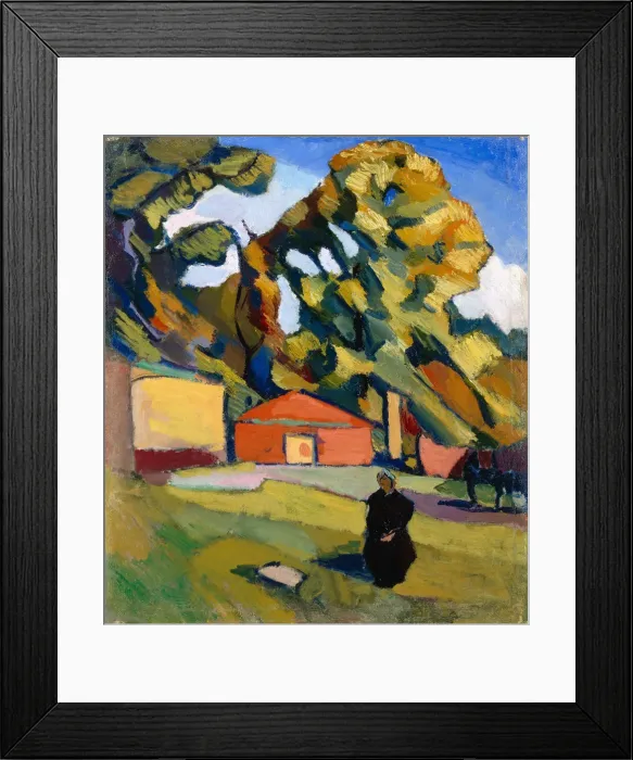 Framed Print : Decorative Landscape, 1928-1929. Artist: Istomin, Konstantin Nikolayevich (1887-1942) Framed Print : Decorative Landscape, 1928-1929. Artist: Istomin, Konstantin Nikolayevich (1887-1942)