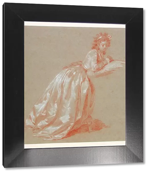 Young woman kneeling. Artist: Gerard, Marguerite (1761-1837)