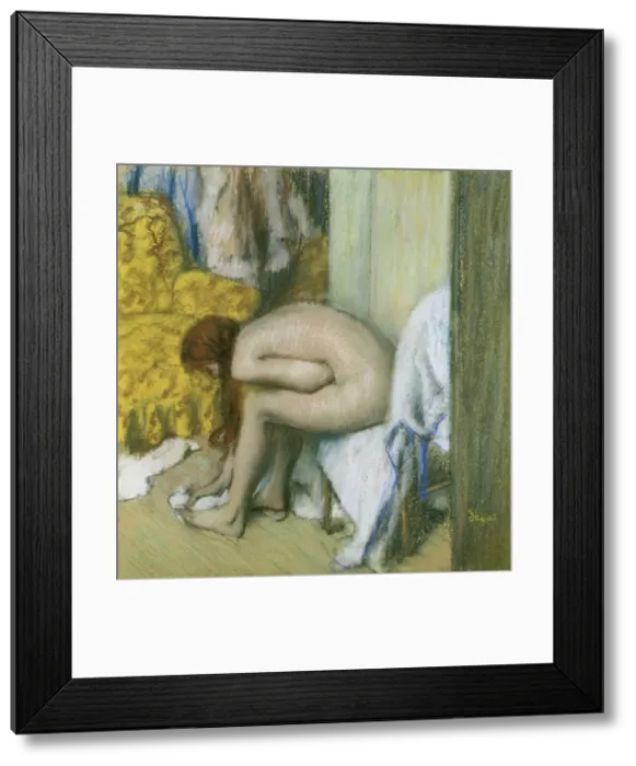 Framed Print : After the Bath. Artist: Degas, Edgar (1834-1917) Framed Print : After the Bath. Artist: Degas, Edgar (1834-1917)