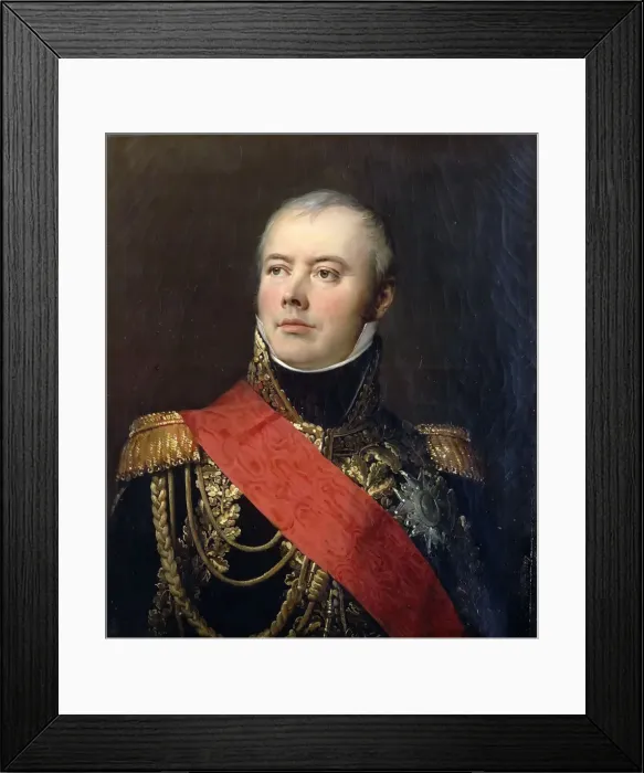Framed Print : Etienne Jacques Joseph Alexandre MacDonald, 1st duke of Taranto (1765-1840). Artist: Gros, Antoine Jean, Baron (1771-1835) Framed Print : Etienne Jacques Joseph Alexandre MacDonald, 1st duke of Taranto (1765-1840). Artist: Gros, Antoine Jean, Baron (1771-1835)