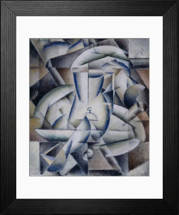 Framed Print : Jug. Artist: Klyun, Ivan Vassilyevich (1873-1942) Framed Print : Jug. Artist: Klyun, Ivan Vassilyevich (1873-1942)