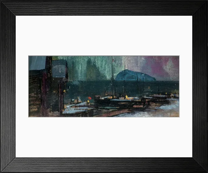 Framed Print : The northern lights in Norway, 1902. Artist: Korovin, Konstantin Alexeyevich (1861-1939) Framed Print : The northern lights in Norway, 1902. Artist: Korovin, Konstantin Alexeyevich (1861-1939)