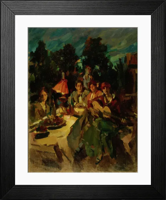 Framed Print : Southern Night. Artist: Korovin, Konstantin Alexeyevich (1861-1939) Framed Print : Southern Night. Artist: Korovin, Konstantin Alexeyevich (1861-1939)