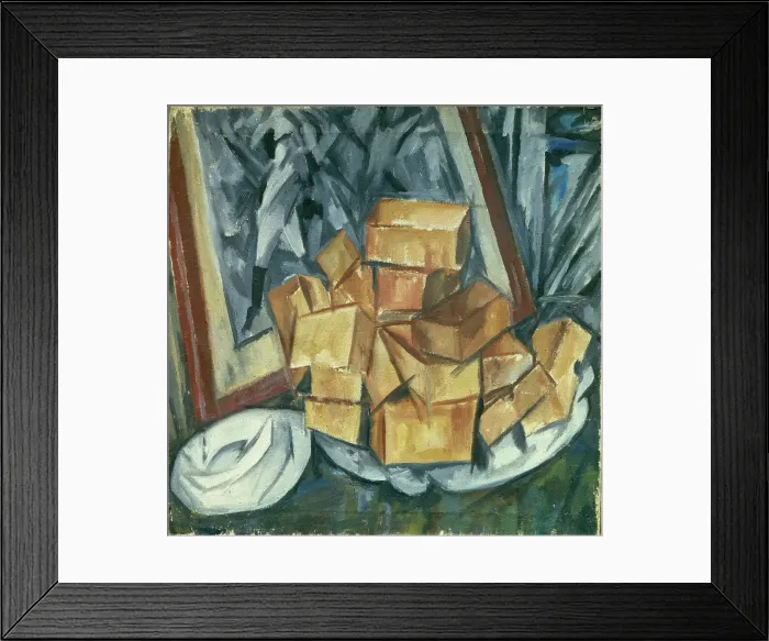 Framed Print : Still Life. Artist: Le Dantyu, Mikhail Vasilyevich (1891-1917) Framed Print : Still Life. Artist: Le Dantyu, Mikhail Vasilyevich (1891-1917)