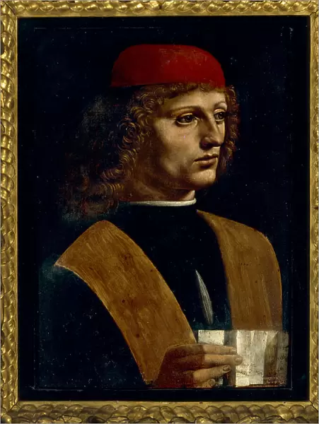 Portrait of a Musician. Artist: Leonardo da Vinci (1452-1519)