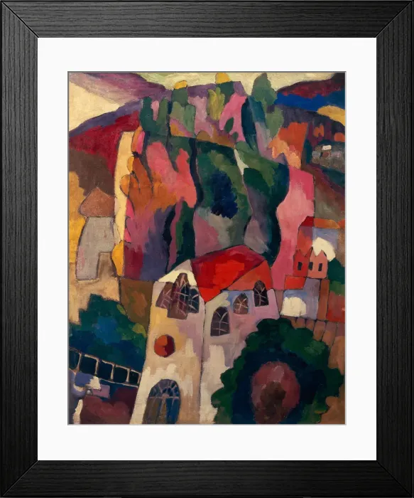 Framed Print : Poplars, 1916. Artist: Lentulov, Aristarkh Vasilyevich (1882-1943) Framed Print : Poplars, 1916. Artist: Lentulov, Aristarkh Vasilyevich (1882-1943)