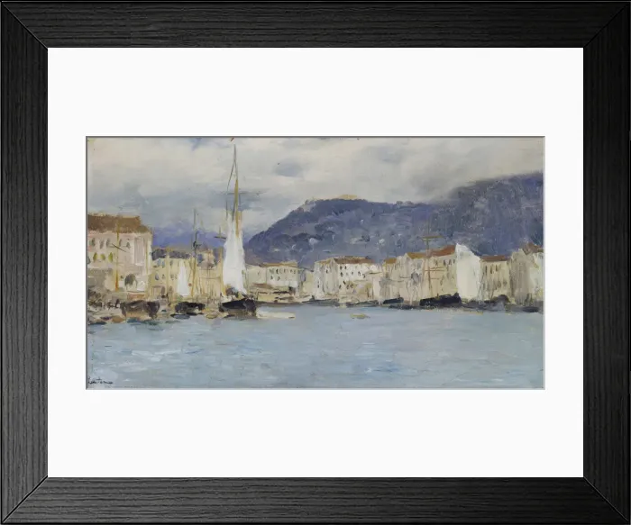Framed Print : Italian Landscape, 1890. Artist: Levitan, Isaak Ilyich (1860-1900) Framed Print : Italian Landscape, 1890. Artist: Levitan, Isaak Ilyich (1860-1900)