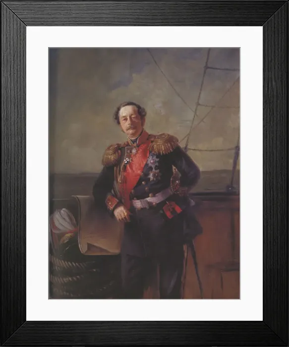 Framed Print : Portrait of Count Nikolay Nikolayevich Muravyov-Amursky (1809-1881), 1863. Artist: Makovsky, Konstantin Yegorovich (1839-1915) Framed Print : Portrait of Count Nikolay Nikolayevich Muravyov-Amursky (1809-1881), 1863. Artist: Makovsky, Konstantin Yegorovich (1839-1915)