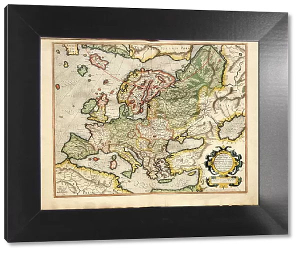 Atlas sive Cosmographicae Meditationes de Fabrica Mundi et Fabricati Fugura (Europe: Livonia, Russia Artist: Mercator, Gerardus (1512-1594)