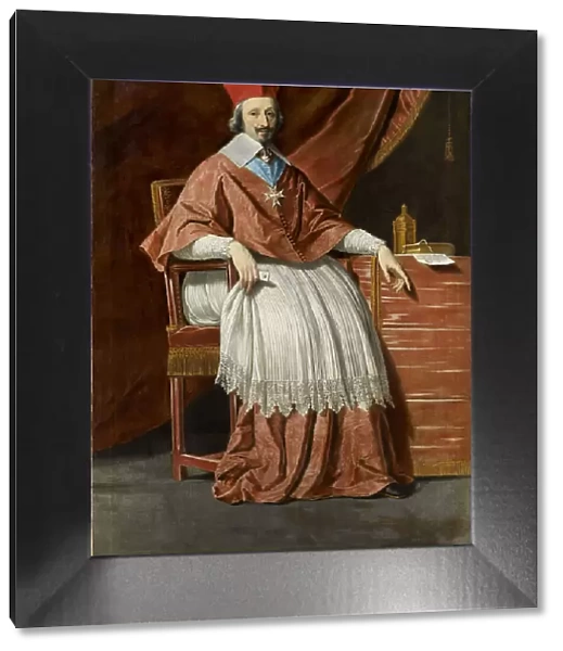Cardinal de Richelieu. Artist: Champaigne, Philippe, de (1602-1674)