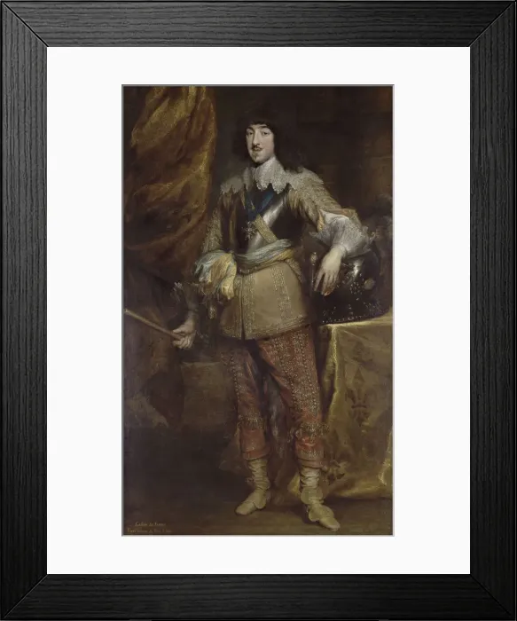 Framed Print : Portrait of Gaston of France, duke of Orleans (1608-1660). Artist: Dyck, Sir Anthony van (1599-1641) Framed Print : Portrait of Gaston of France, duke of Orleans (1608-1660). Artist: Dyck, Sir Anthony van (1599-1641)