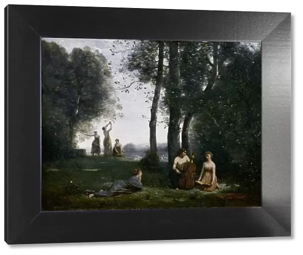 Le Concert Champetre (Woodland Music-makers). Artist: Corot, Jean-Baptiste Camille (1796-1875)