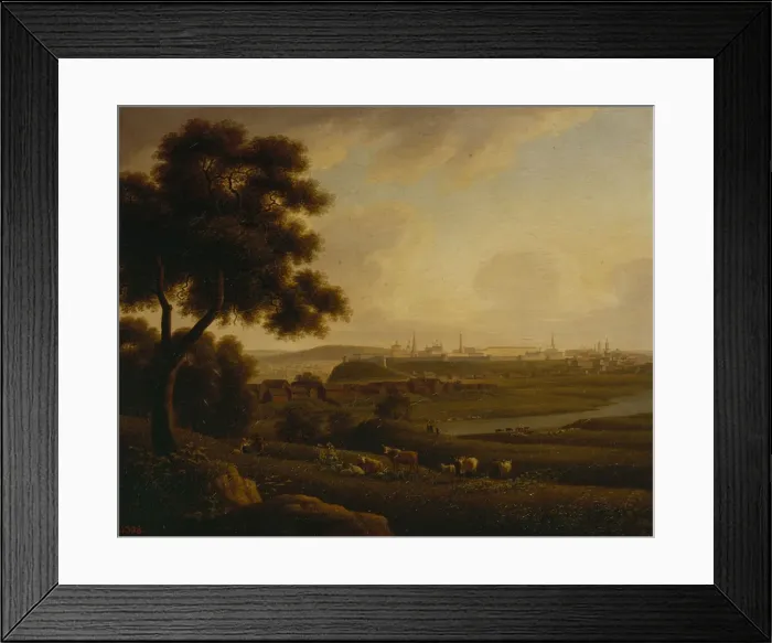 Framed Print : View of Kazan, 1816. Artist: Martynov, Andrei Yefimovich (1768-1826) Framed Print : View of Kazan, 1816. Artist: Martynov, Andrei Yefimovich (1768-1826)