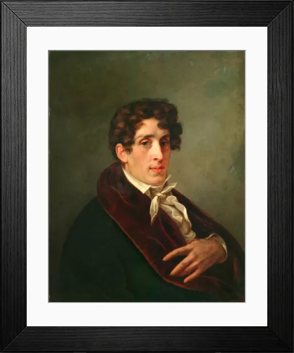 Framed Print : Portrait of the artist Count Fyodor Petrovich Tolstoy (1783-1873), 1809. Artist: Michaylov, Pavel Nikolayevich (1786-1840) Framed Print : Portrait of the artist Count Fyodor Petrovich Tolstoy (1783-1873), 1809. Artist: Michaylov, Pavel Nikolayevich (1786-1840)