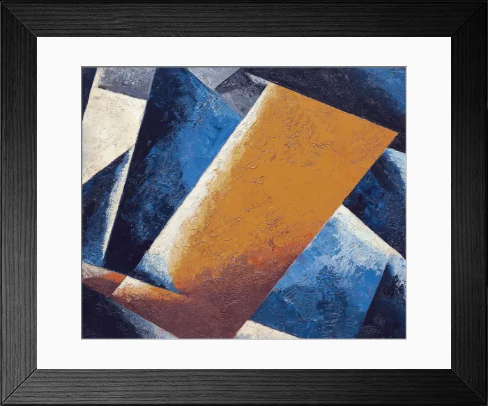 Framed Print : Painterly Architectonic, 1918. Artist: Popova, Lyubov Sergeyevna (1889-1924) Framed Print : Painterly Architectonic, 1918. Artist: Popova, Lyubov Sergeyevna (1889-1924)