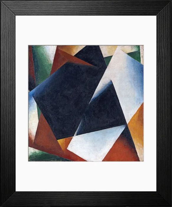 Framed Print : Painterly Architectonic, 1918. Artist: Popova, Lyubov Sergeyevna (1889-1924) Framed Print : Painterly Architectonic, 1918. Artist: Popova, Lyubov Sergeyevna (1889-1924)