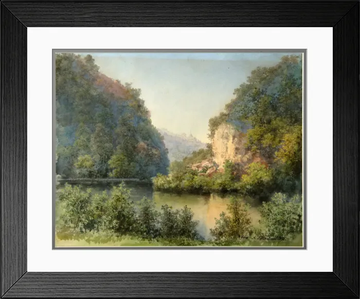 Framed Print : New Athos, 1898. Artist: Redkovsky, Andrei Alexeevich (1831-1909) Framed Print : New Athos, 1898. Artist: Redkovsky, Andrei Alexeevich (1831-1909)