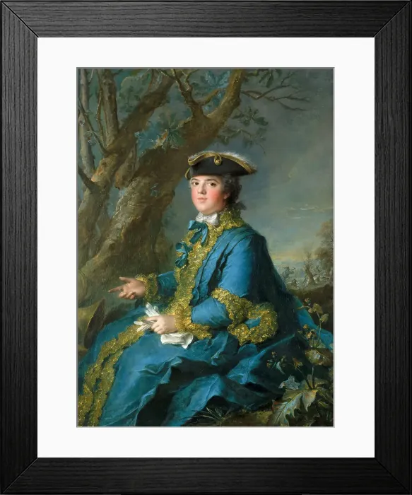 Framed Print : Louise Elisabeth of France (1727-1759), Duchess of Parma. Artist: Nattier, Jean-Marc (1685-1766) Framed Print : Louise Elisabeth of France (1727-1759), Duchess of Parma. Artist: Nattier, Jean-Marc (1685-1766)