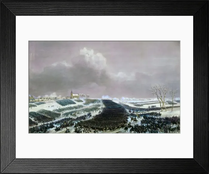 Framed Print : The Battle of Preussisch-Eylau on February 8, 1807. Artist: Fort, Jean-Antoine-Simeon (1793-1861) Framed Print : The Battle of Preussisch-Eylau on February 8, 1807. Artist: Fort, Jean-Antoine-Simeon (1793-1861)
